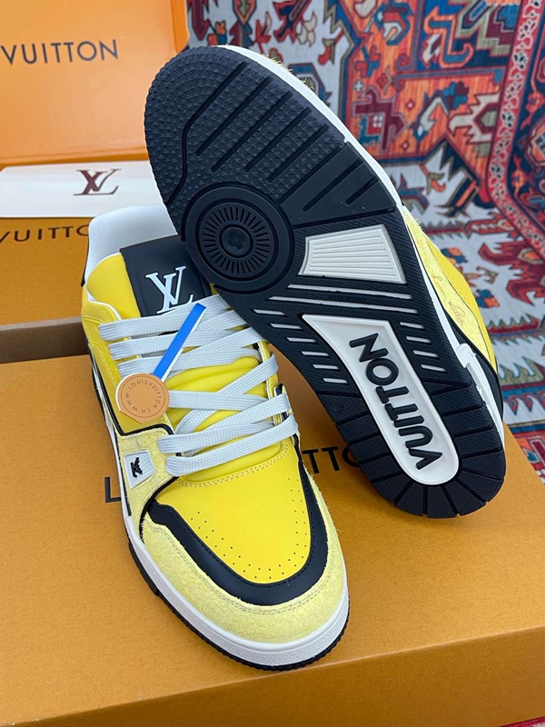 ルイヴィトン靴角部分ディテール